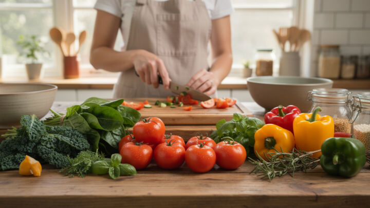 Cuisiner sain et savoureux avec des ingrédients naturels 1 découvrez comment cuisiner sain et savoureux en utilisant uniquement des ingrédients naturels pour des recettes équilibrées et pleines de goût.