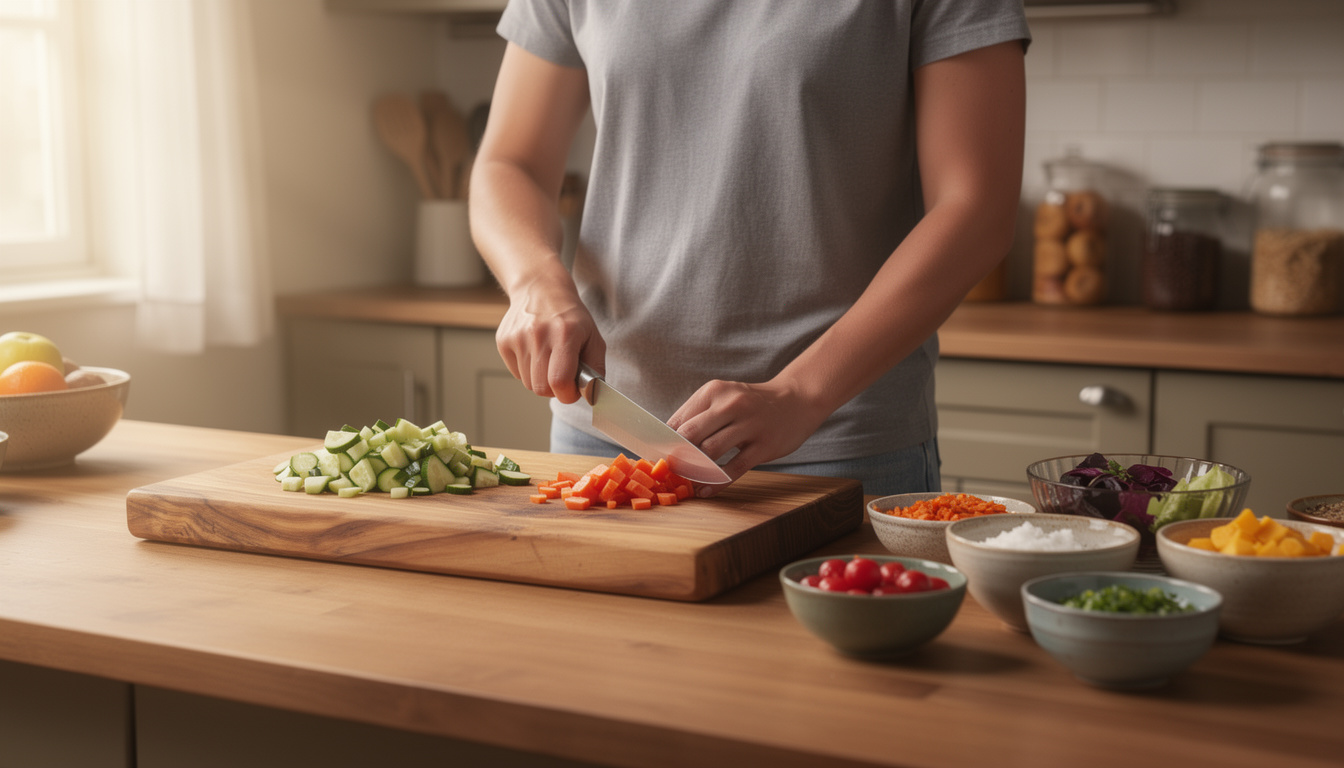 apprenez et perfectionnez les techniques essentielles de la cuisine, adaptées à tous les niveaux, pour devenir un chef accompli chez vous.